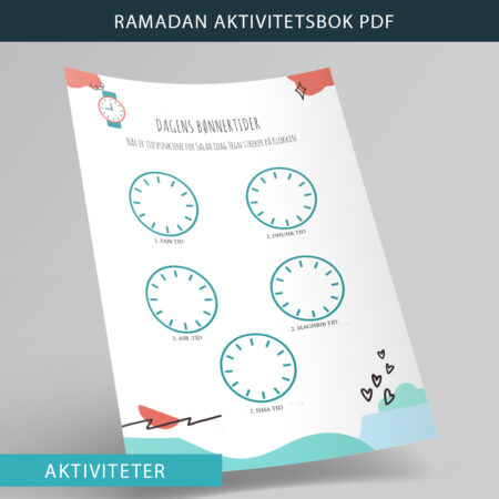 Ramadan_Aktivitetsbok_aktiviteter_bønn